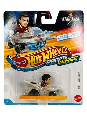 Hot Wheels RacerVerse Star Trek Captain Kirk Enterprise NCC-1701 2024 Mattel